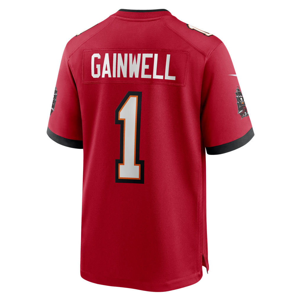 Men's Tampa Bay Buccaneers Kenneth Gainwell Nike Red Team Game Jersey - Image 6