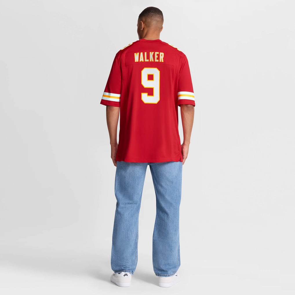 Men's Kansas City Chiefs Kenneth Walker III Nike Red Game Jersey - Image 6
