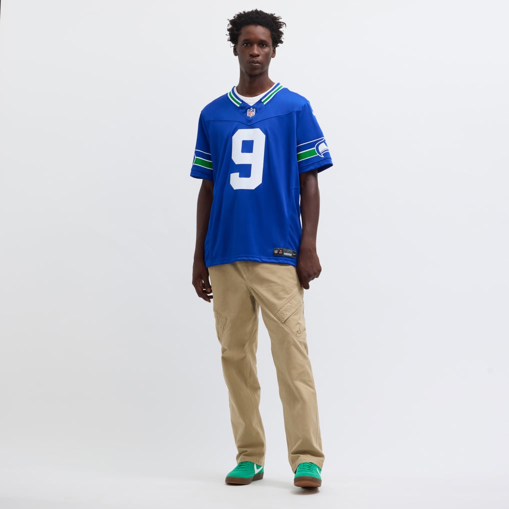 Men's Seattle Seahawks Kenneth Walker III Nike Royal Vapor F.U.S.E. Limited Jersey - Image 7