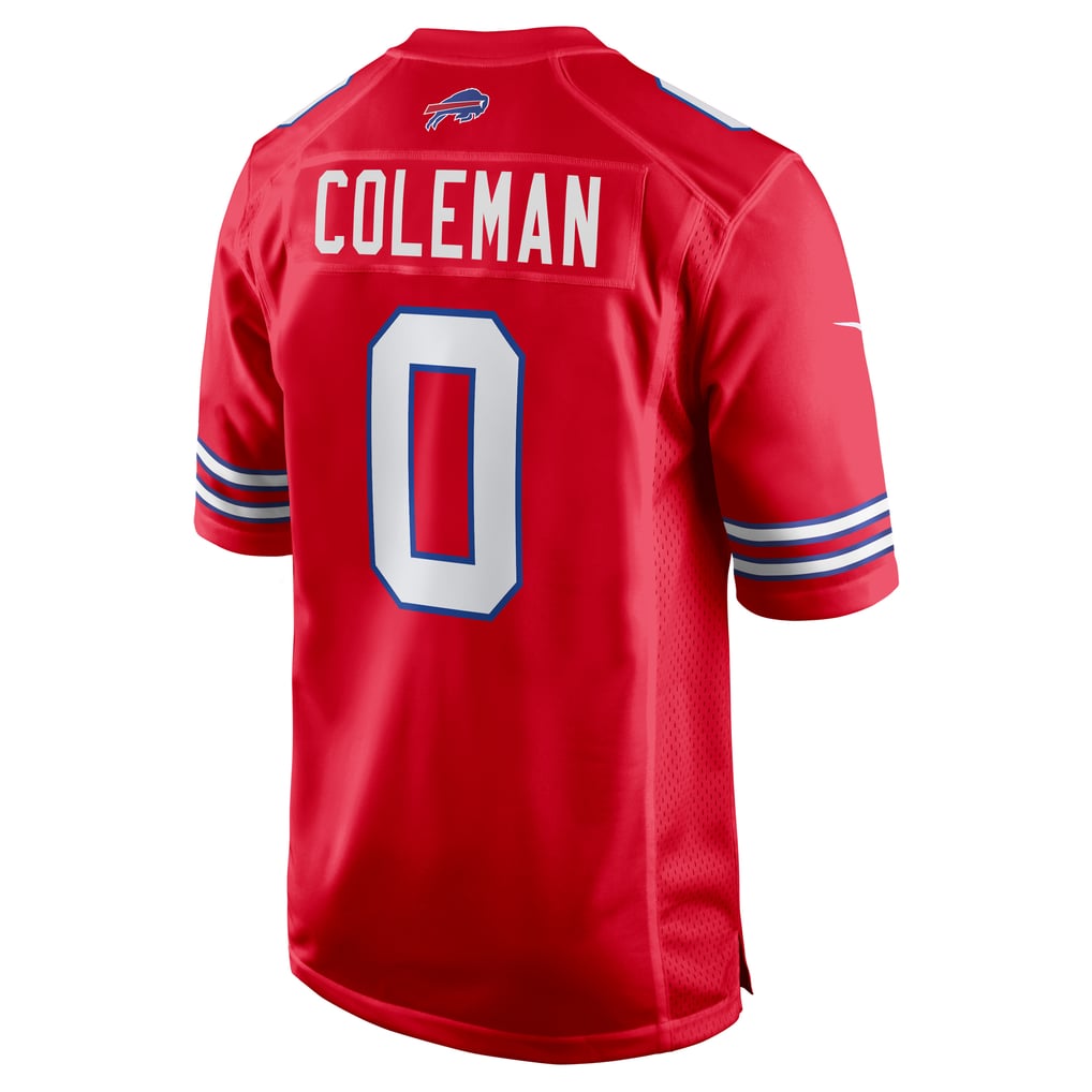 Men's Buffalo Bills Keon Coleman Nike  Red Alternate Game Jersey - Image 4