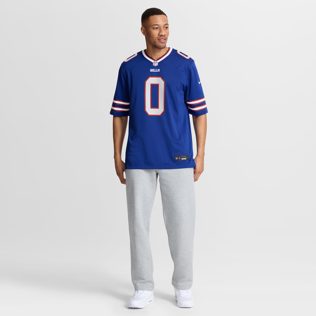 Men's Buffalo Bills Keon Coleman Nike Royal  Player Game Jersey - Image 8