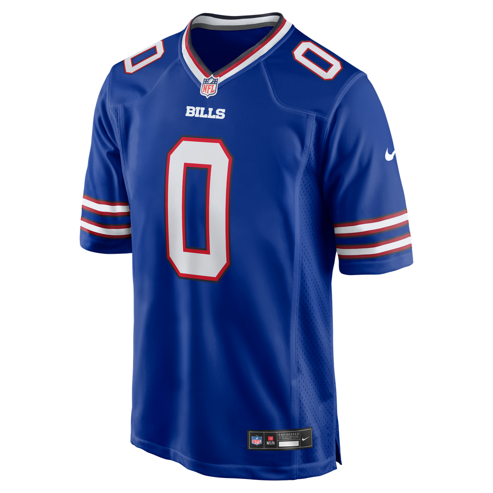 Men's Buffalo Bills Keon Coleman Nike Royal  Player Game Jersey - Image 3