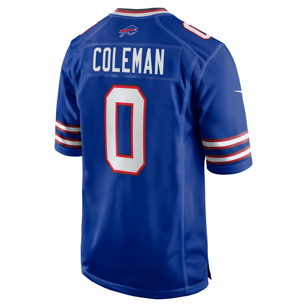 Men's Buffalo Bills Keon Coleman Nike Royal  Player Game Jersey - Image 4
