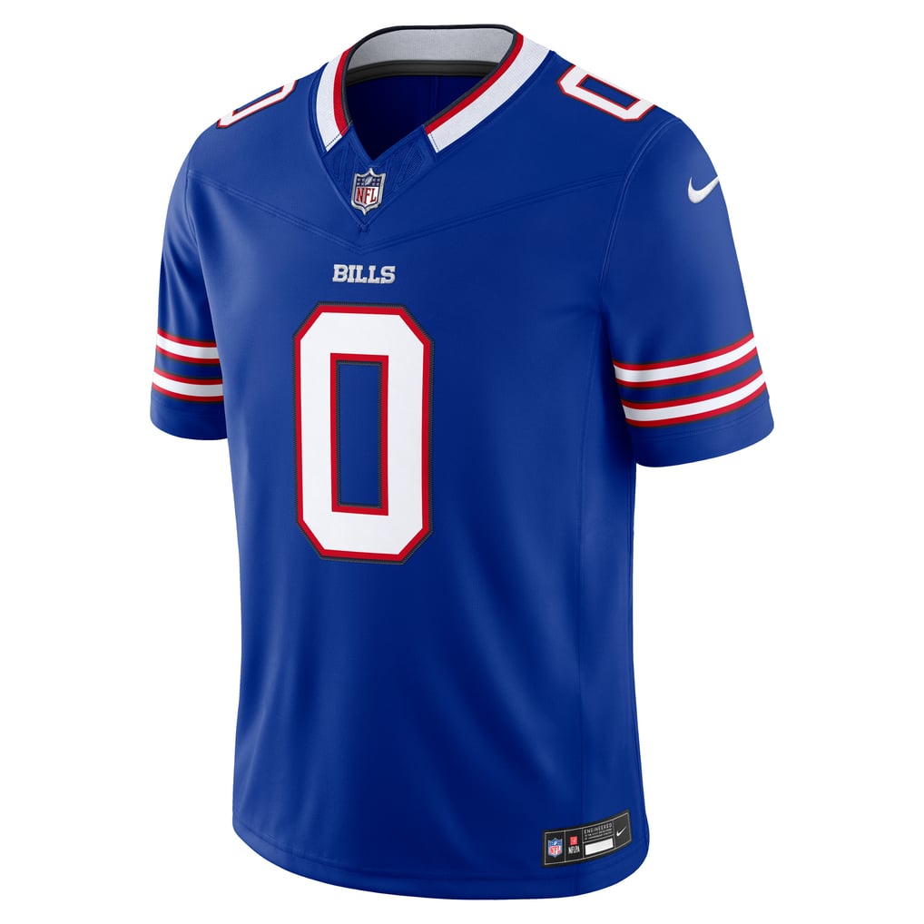 Men's Buffalo Bills Keon Coleman Nike Royal Team Vapor F.U.S.E. Stitched Limited Jersey - Image 3