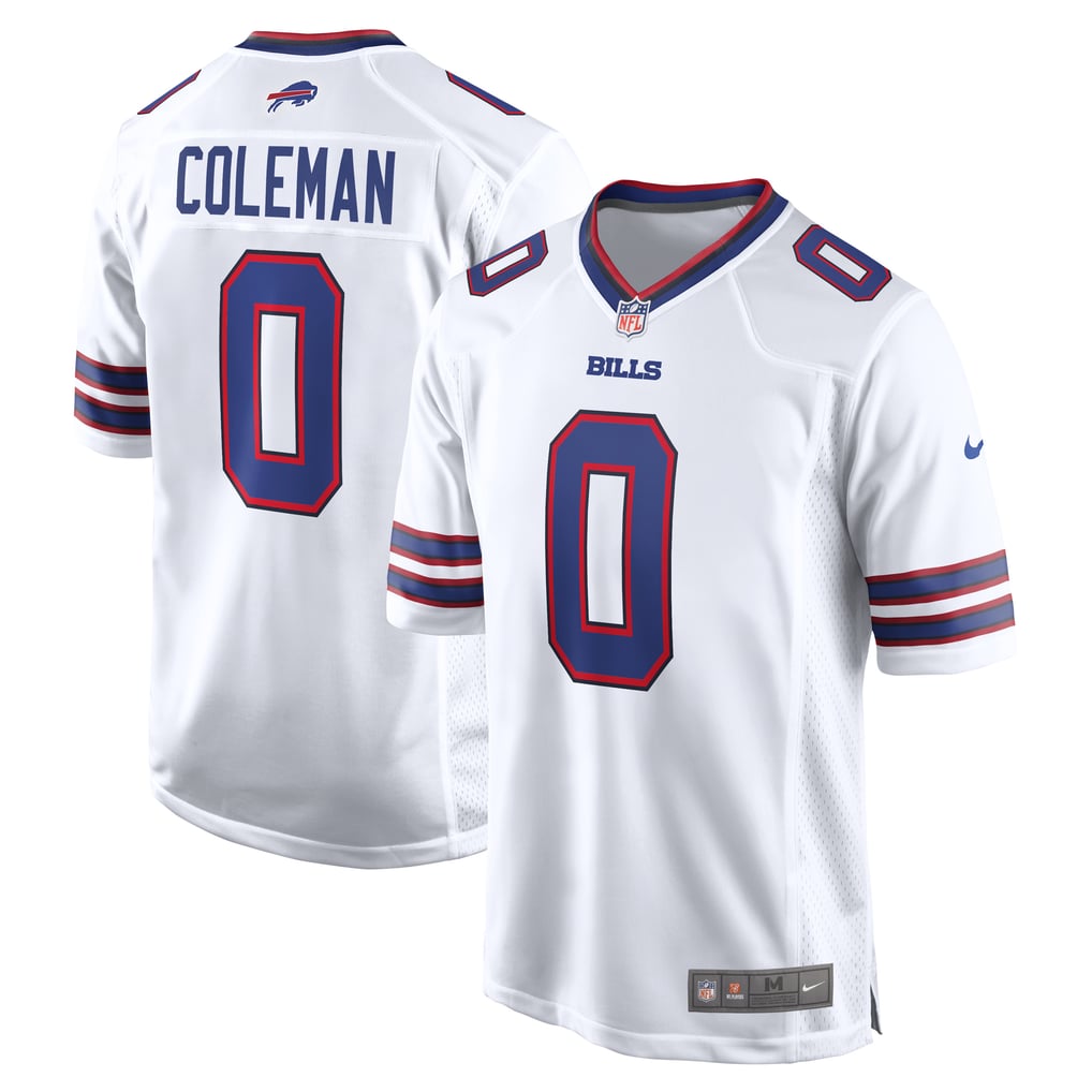 Men's Buffalo Bills Keon Coleman Nike  White Game Jersey - Image 1