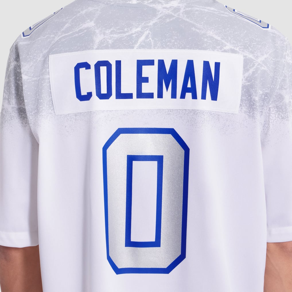 Men's Buffalo Bills Keon Coleman Nike White Rivalries Collection Game Jersey - Image 8