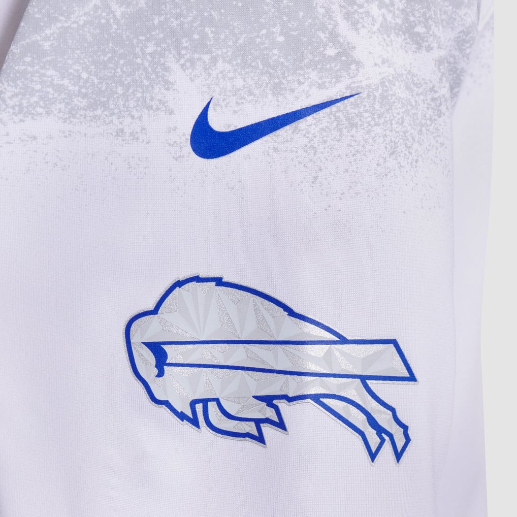 Men's Buffalo Bills Keon Coleman Nike White Rivalries Collection Game Jersey - Image 9