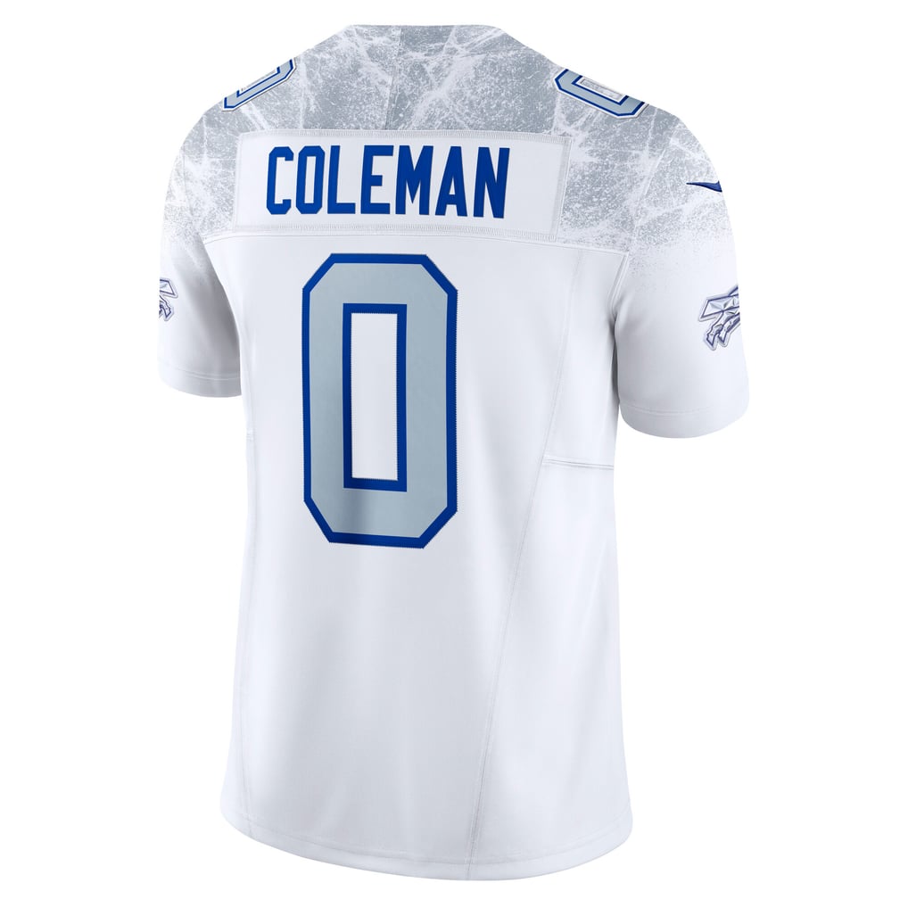 Men's Buffalo Bills Keon Coleman Nike White Rivalries Collection Stitched Limited Jersey - Image 4