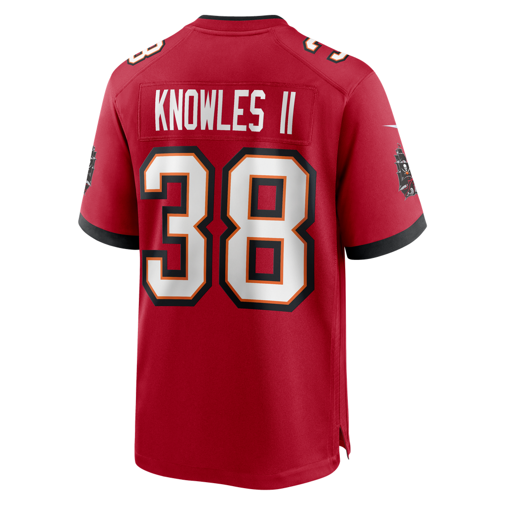 Men's Tampa Bay Buccaneers Kevin Knowles II Nike Red Team Game Jersey - Image 6