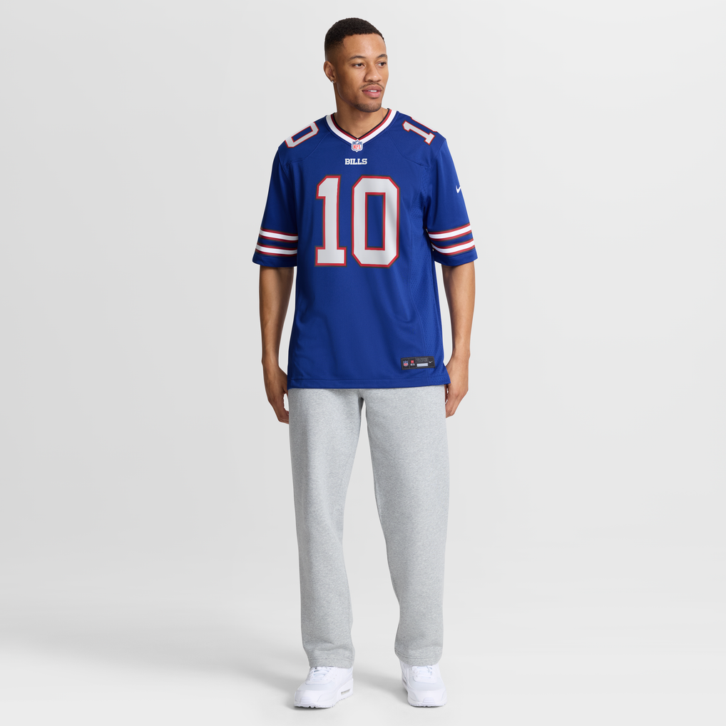 Men's Buffalo Bills Khalil Shakir Nike Royal Game Jersey - Image 8