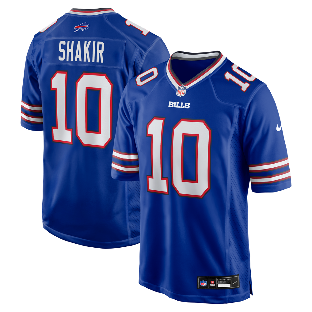 Men's Buffalo Bills Khalil Shakir Nike Royal Game Jersey - Image 1