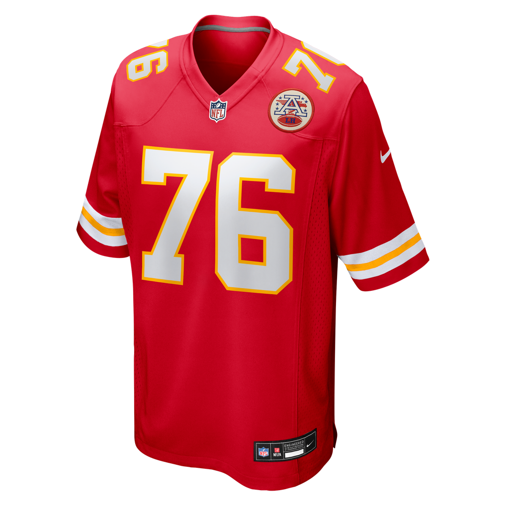Men's Kansas City Chiefs Kingsley Suamataia Nike  Red  Game Jersey - Image 3