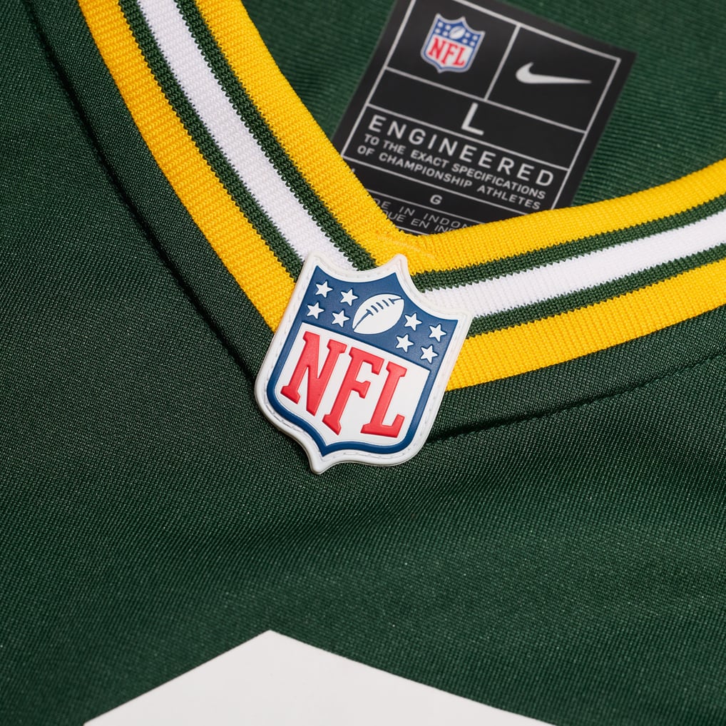 Men's Green Bay Packers Kiondre Thomas Nike Green Game Player Jersey - Image 5