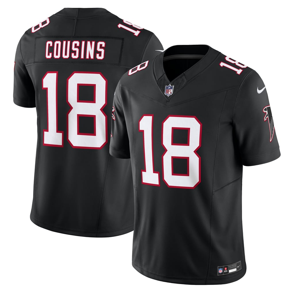 Men's Atlanta Falcons Kirk Cousins Nike Black Vapor F.U.S.E. Limited Jersey