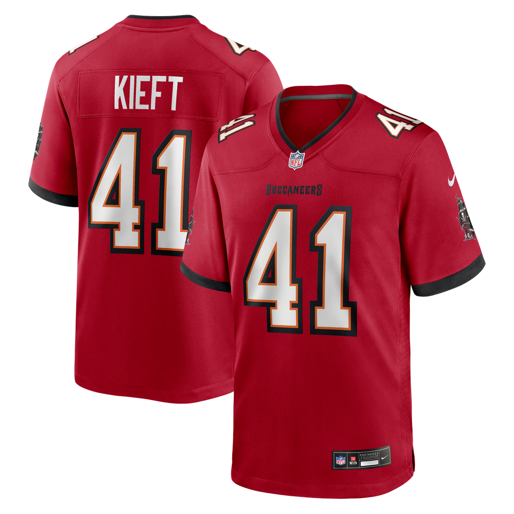 Men's Tampa Bay Buccaneers Ko Kieft Nike Red Game Player Jersey - Image 2