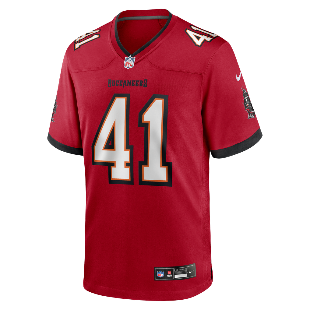 Men's Tampa Bay Buccaneers Ko Kieft Nike Red Game Player Jersey - Image 3