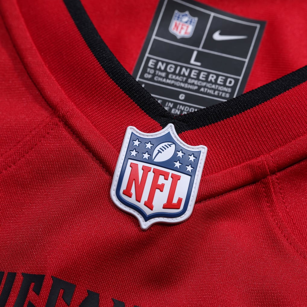 Men's Tampa Bay Buccaneers Ko Kieft Nike Red Game Player Jersey - Image 5