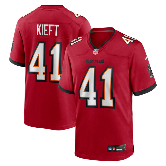 Men's Tampa Bay Buccaneers Ko Kieft Nike Red Game Player Jersey - Image 1