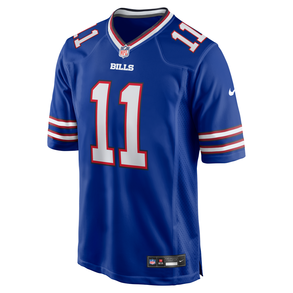 Men's Buffalo Bills Kyle Allen Nike Royal Team Game Jersey - Image 5