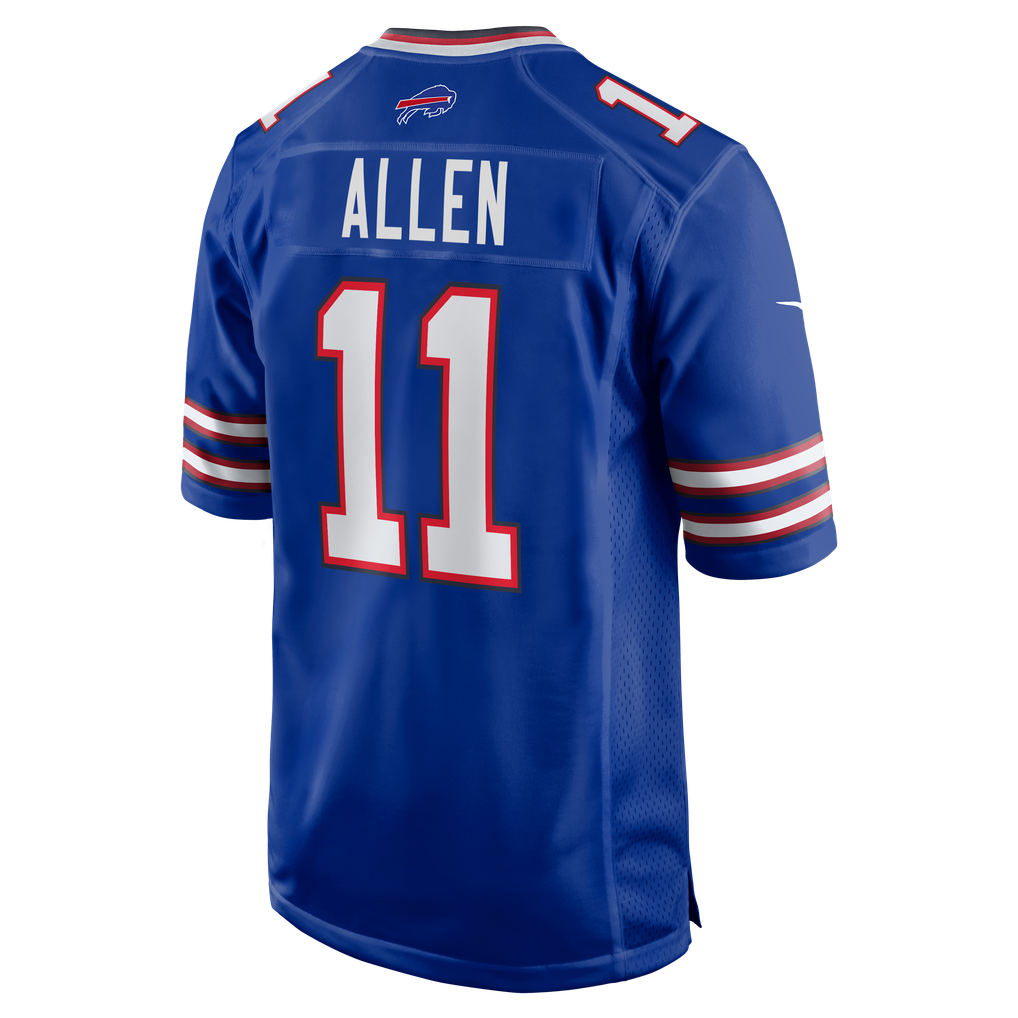 Men's Buffalo Bills Kyle Allen Nike Royal Team Game Jersey - Image 6