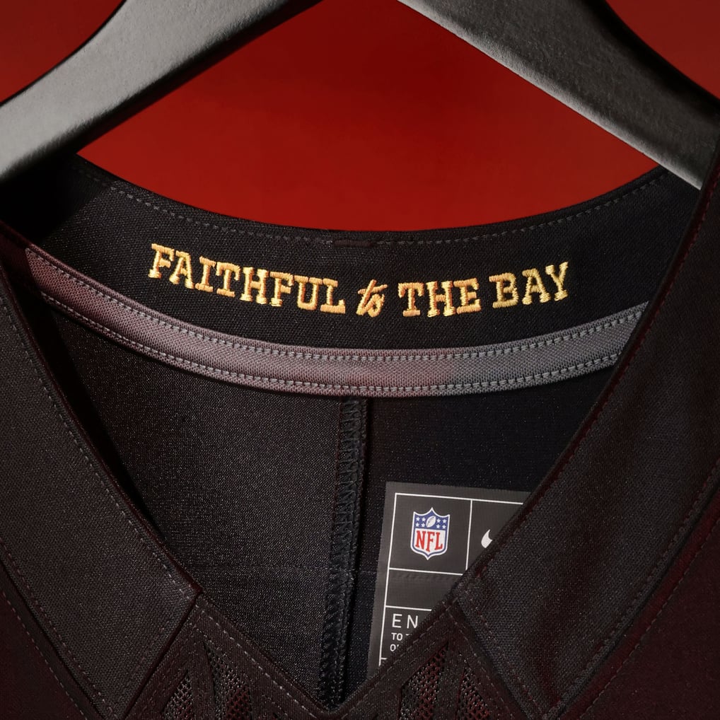 Men's San Francisco 49ers Kyle Juszczyk Nike Black Rivalries Collection Stitched Limited Jersey - Image 11