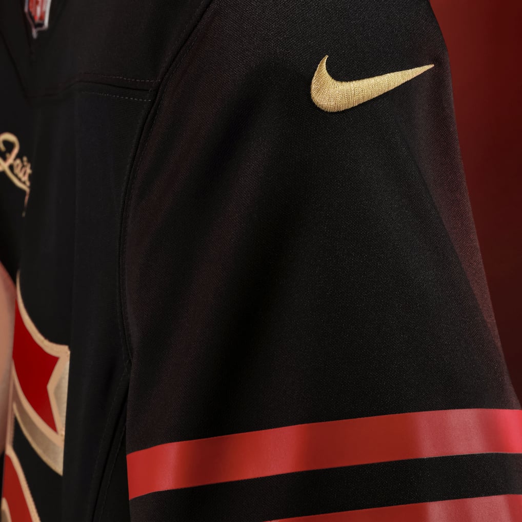Men's San Francisco 49ers Kyle Juszczyk Nike Black Rivalries Collection Stitched Limited Jersey - Image 13