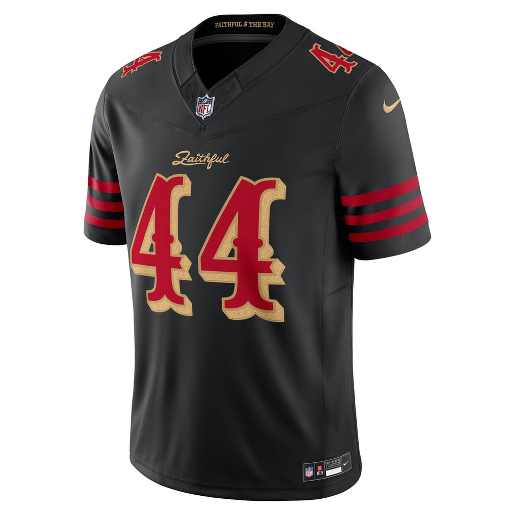 Men's San Francisco 49ers Kyle Juszczyk Nike Black Rivalries Collection Stitched Limited Jersey - Image 3