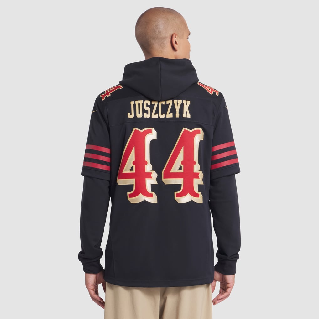 Men's San Francisco 49ers Kyle Juszczyk Nike Black Rivalries Collection Stitched Limited Jersey - Image 6