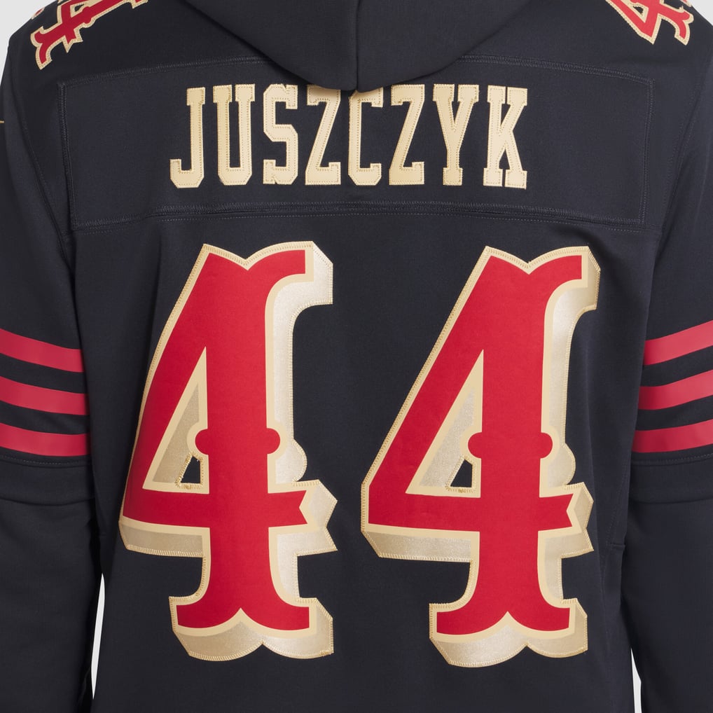 Men's San Francisco 49ers Kyle Juszczyk Nike Black Rivalries Collection Stitched Limited Jersey - Image 8