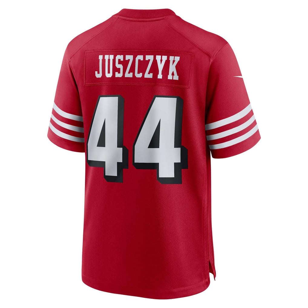 Men's San Francisco 49ers Kyle Juszczyk Nike Scarlet Alternate Game Jersey - Image 4