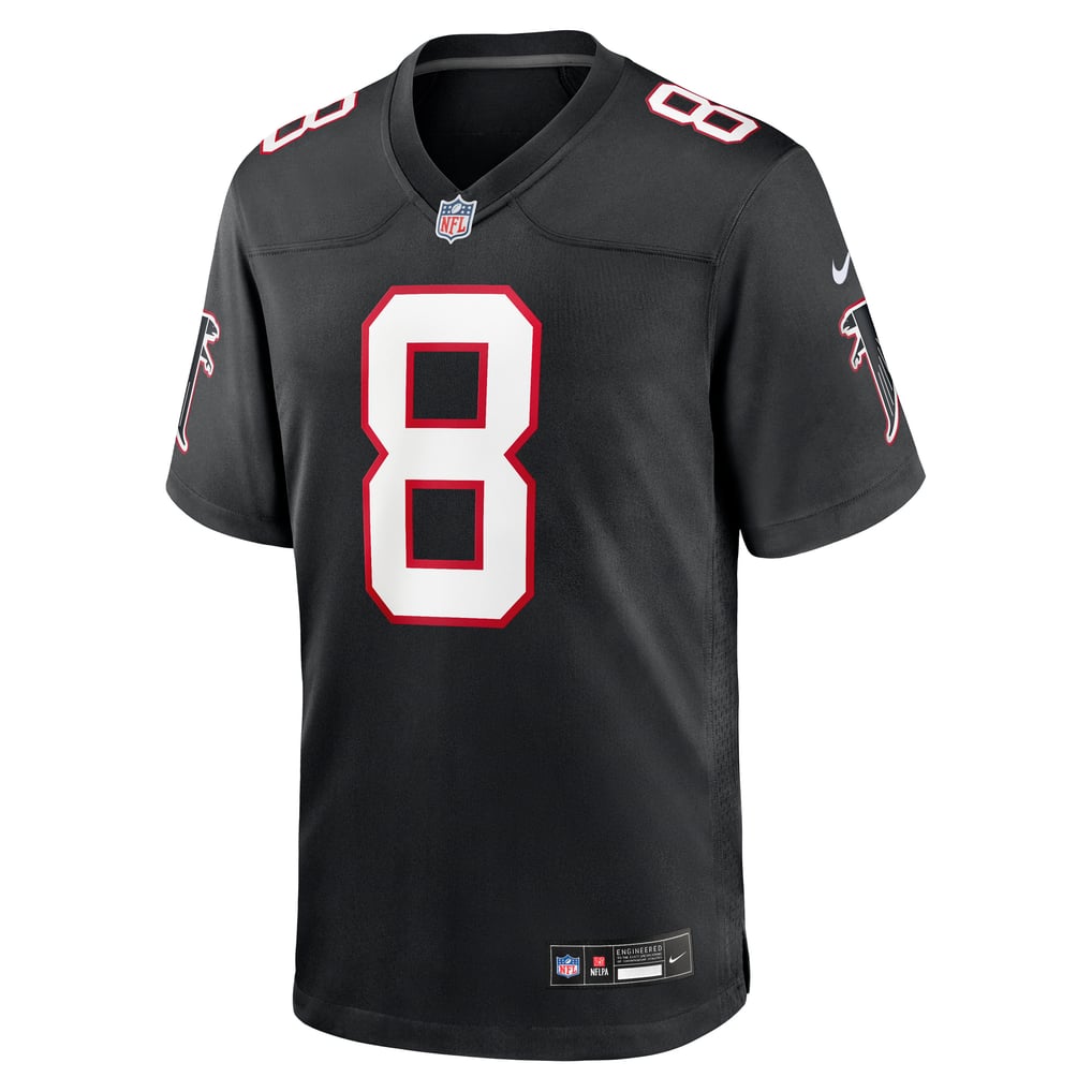 Men's Atlanta Falcons Kyle Pitts Sr. Nike Black Alternate Game Jersey
