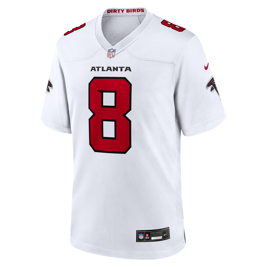 Men's Atlanta Falcons Kyle Pitts Sr. Nike White Game Jersey