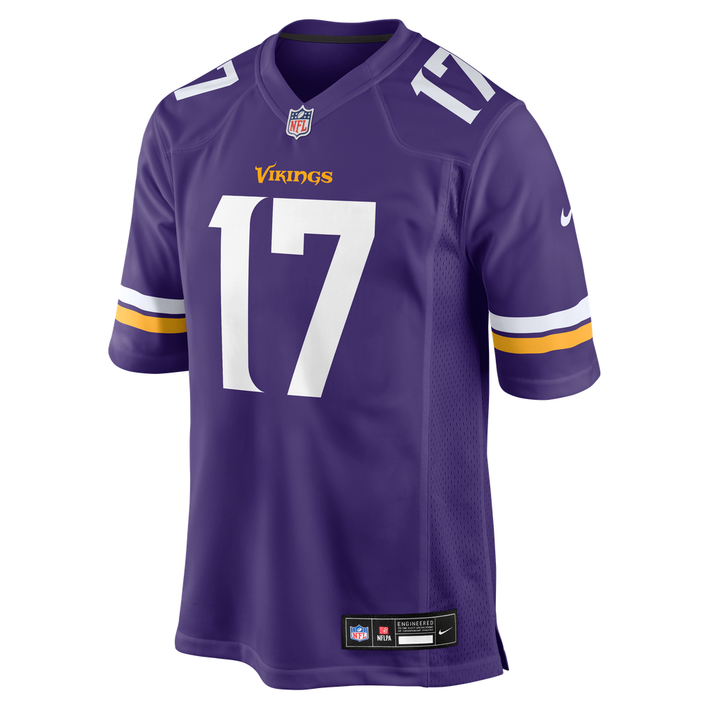 Men's Minnesota Vikings Kyle Van Noy Nike Purple Team Game Jersey - Image 5