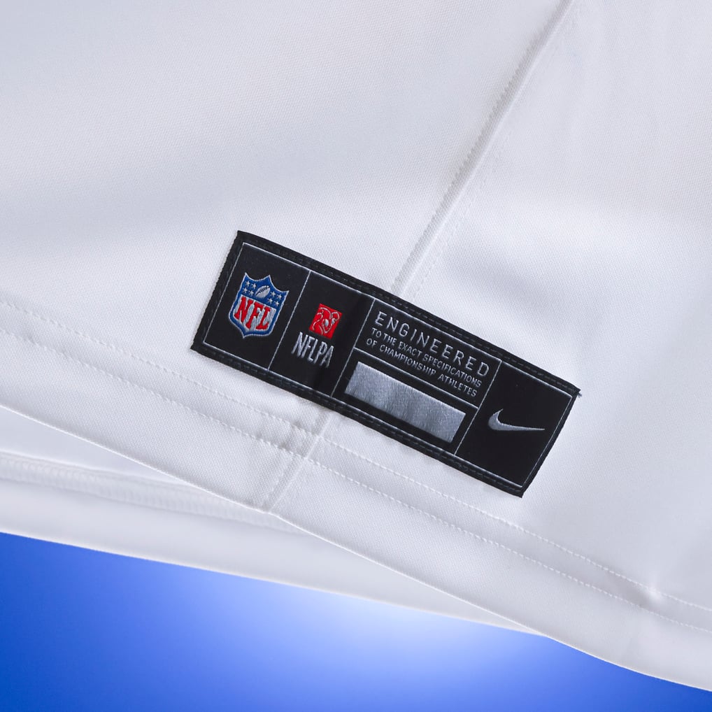 Men's Los Angeles Rams Kyren Williams Nike White Vapor F.U.S.E. Stitched Limited Jersey - Image 10