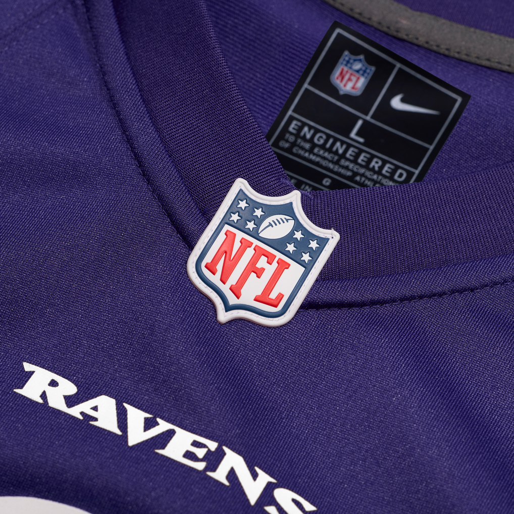 Men's Baltimore Ravens Lamar Jackson Nike Purple Game Jersey