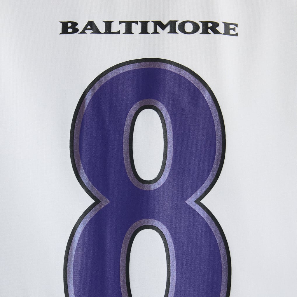 Men's Baltimore Ravens Lamar Jackson Nike White Game Jersey