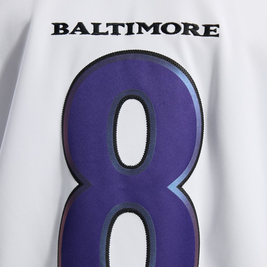 Men's Baltimore Ravens Lamar Jackson Nike White Vapor F.U.S.E. Stitched Limited Jersey