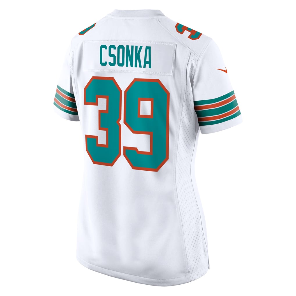Men's Miami Dolphins Larry Csonka Nike White Retired Player Jersey - Image 4