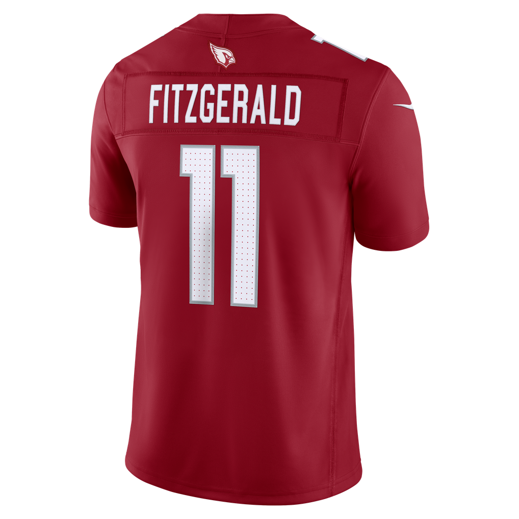 Men's Arizona Cardinals Larry Fitzgerald Nike Cardinal Vapor F.U.S.E. Stitched Retired Limited Jersey - Image 4