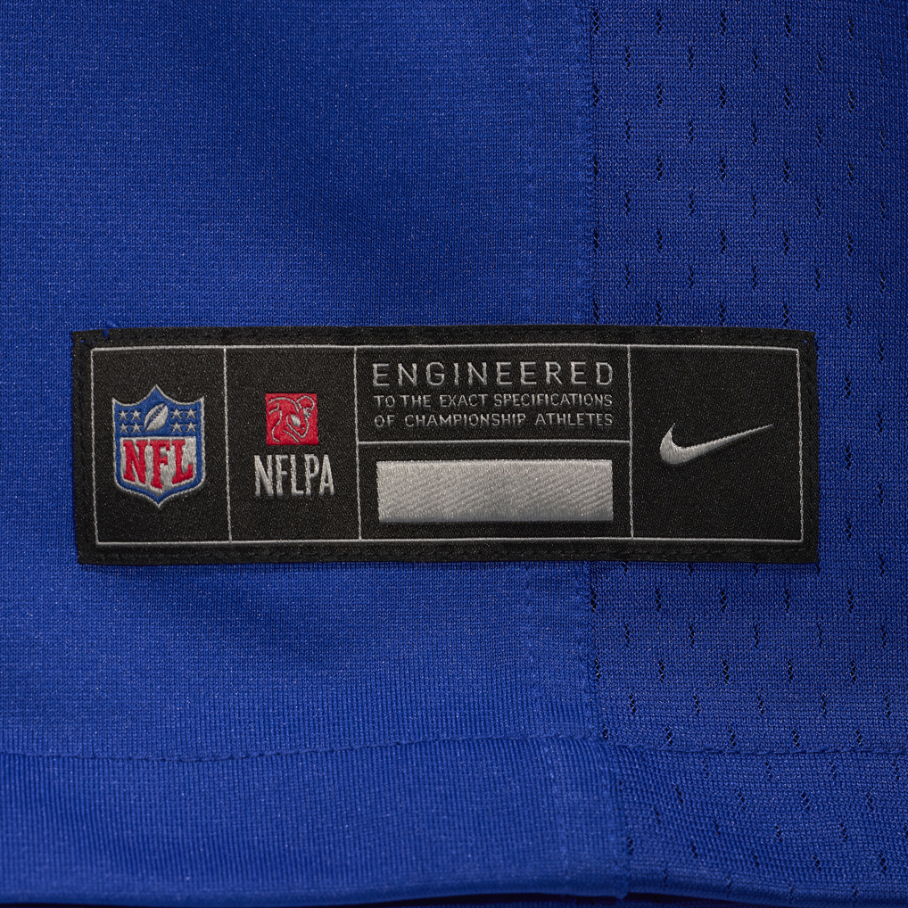 Men's Buffalo Bills Larry Ogunjobi Nike  Royal Team Game Jersey - Image 7