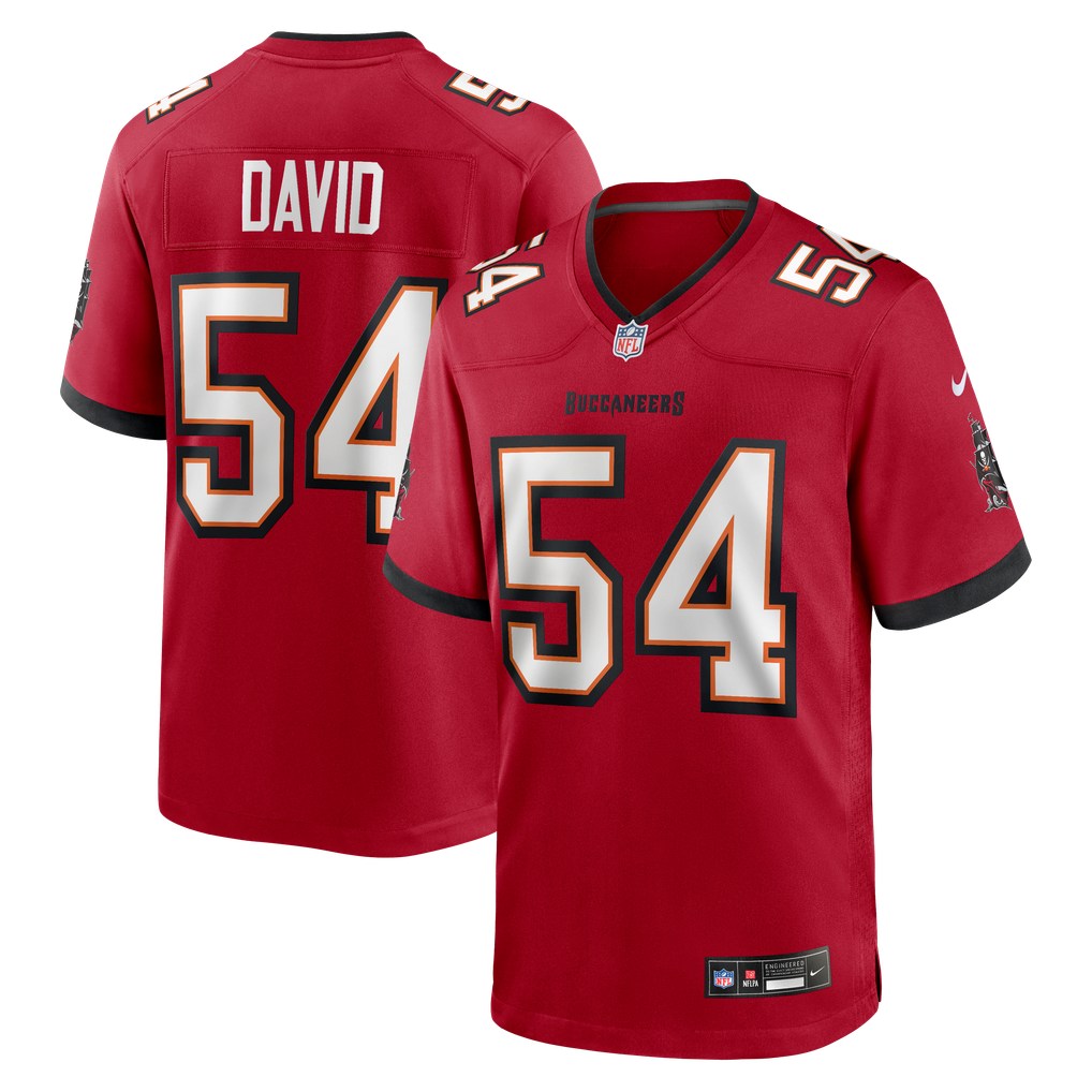 Men's Tampa Bay Buccaneers Lavonte David Nike  Red  Game Jersey - Image 1