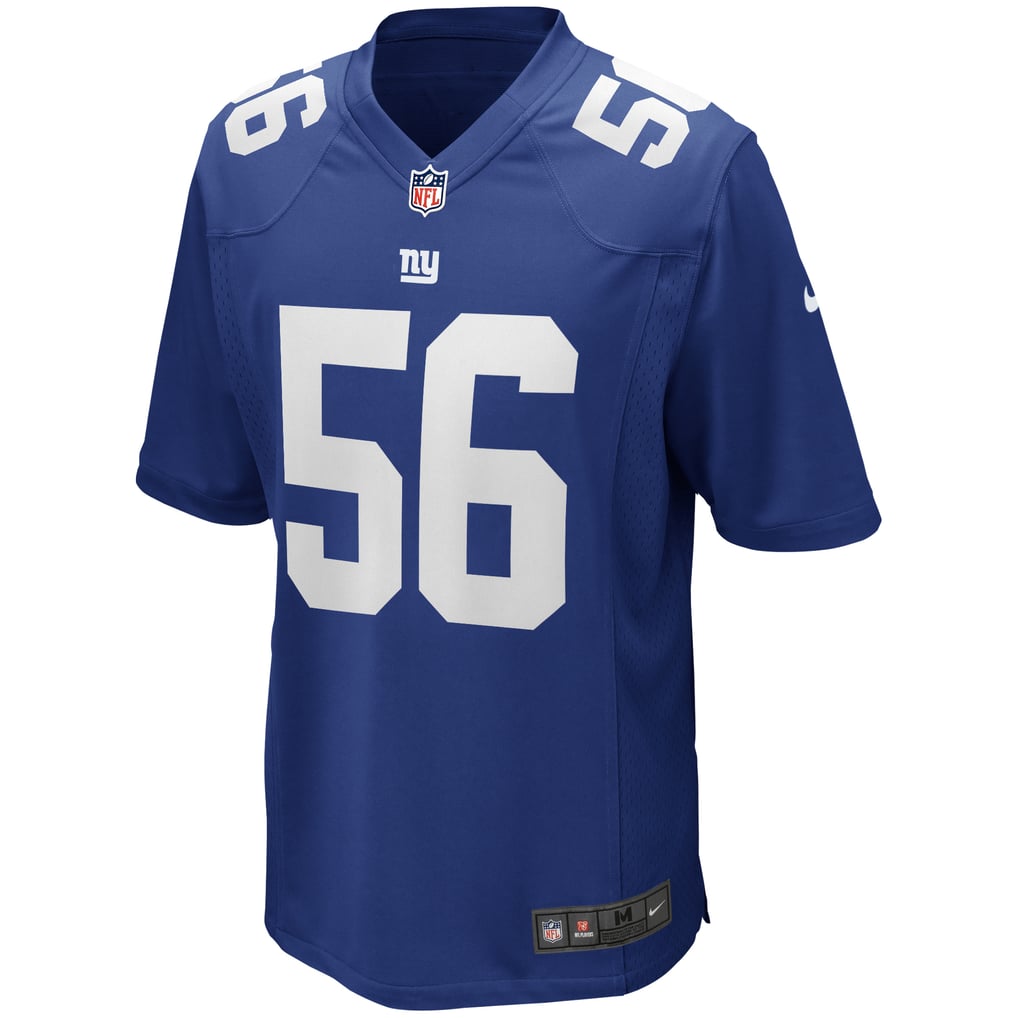 Men's New York Giants Lawrence Taylor Nike Royal Game Retired Player Jersey - Image 3