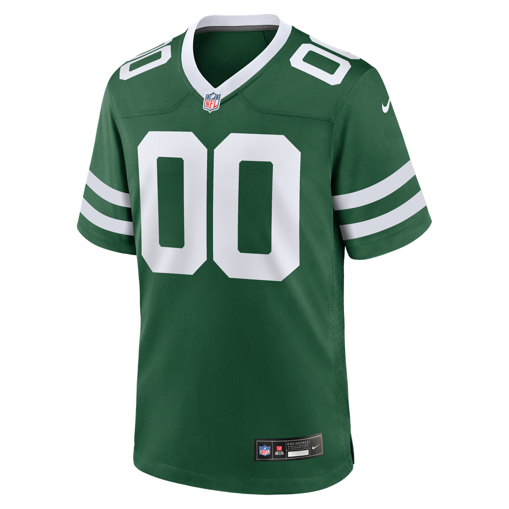 Men's New York Jets  Nike Legacy Green Custom Game Jersey - Image 3