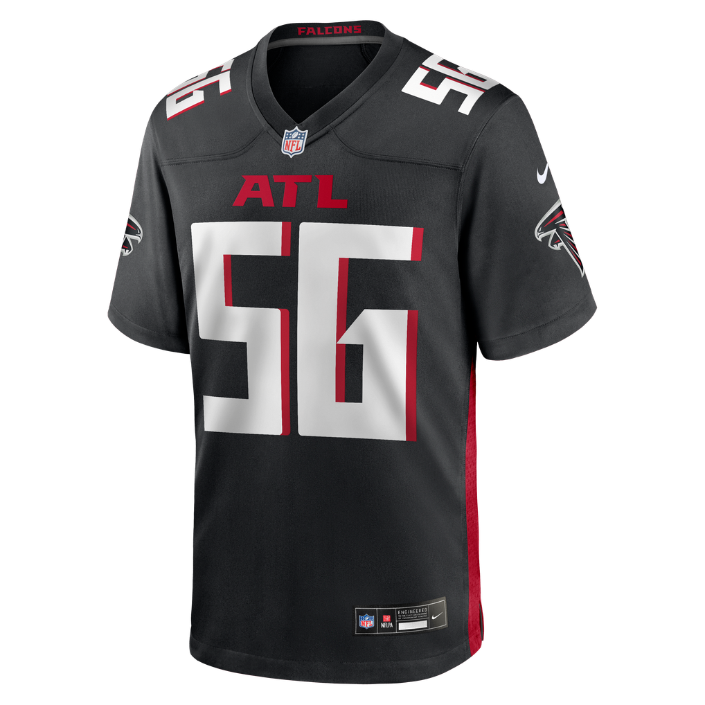 Men's Atlanta Falcons Leonard Floyd Nike Black Team Game Jersey