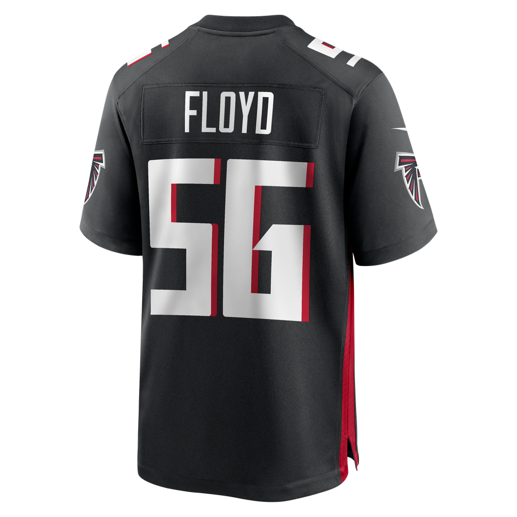 Men's Atlanta Falcons Leonard Floyd Nike Black Team Game Jersey