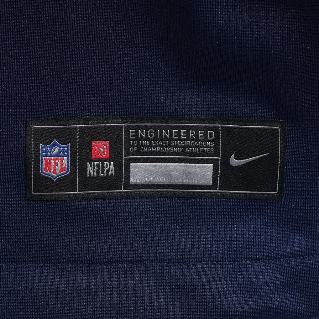 Men's New England Patriots Leonard Taylor Nike Navy Team Game Jersey - Image 9