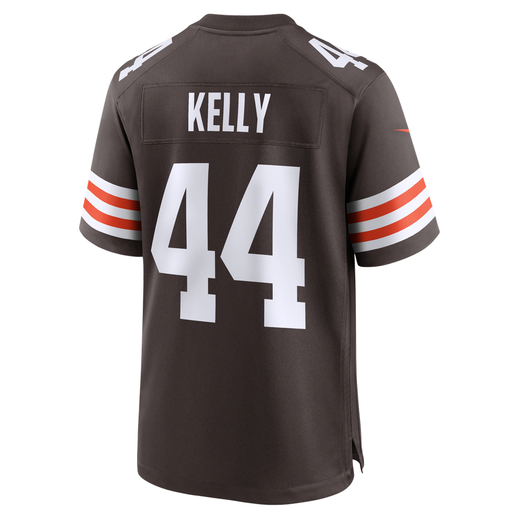Men's Cleveland Browns Leroy Kelly Nike Brown Game Retired Player Jersey - Image 4