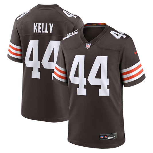 Men's Cleveland Browns Leroy Kelly Nike Brown Game Retired Player Jersey - Image 1