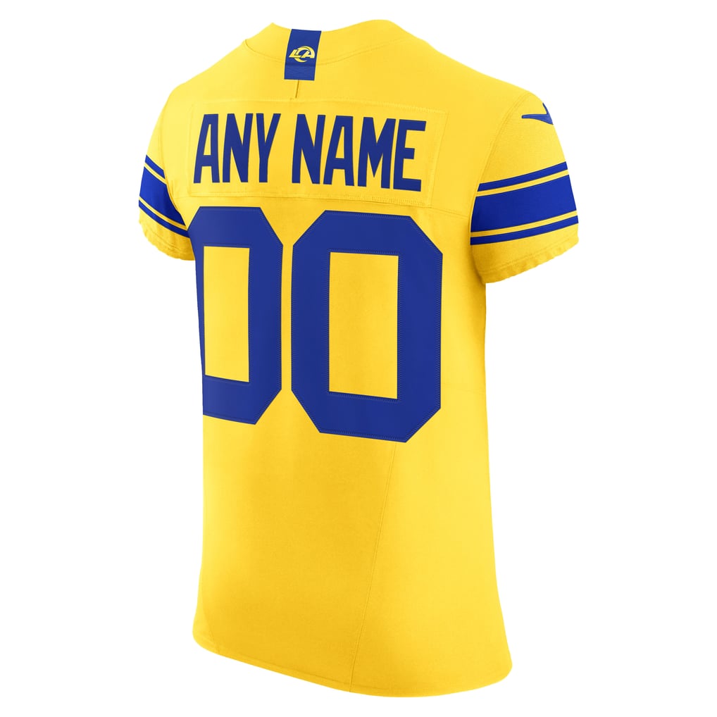 Men's Los Angeles Rams Nike Classic Sol Vapor F.U.S.E. Elite Custom Jersey - Image 4
