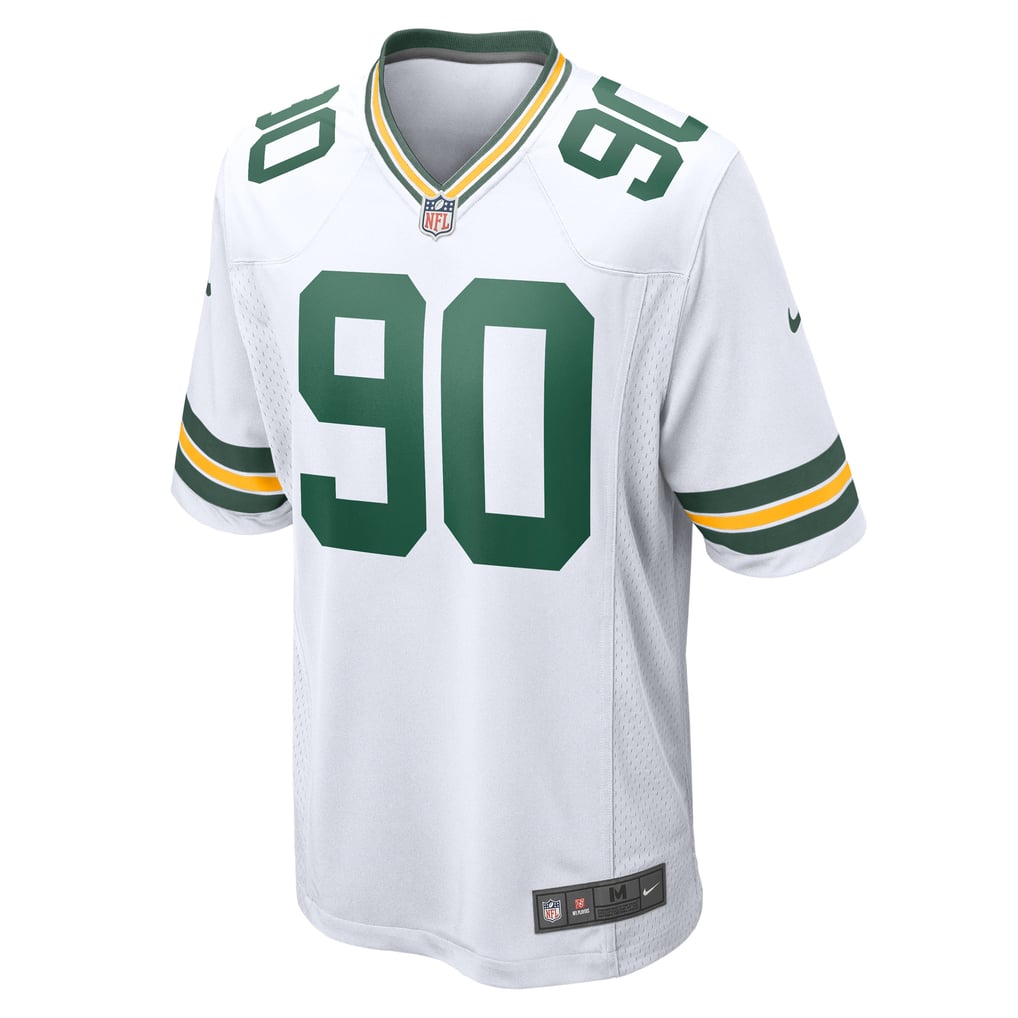 Men's Green Bay Packers Lukas Van Ness Nike  White  Game Jersey - Image 3